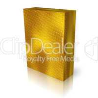 blank golden snake fur box template