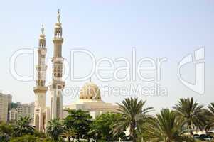Muslim mosque, Shardjah, United Arab Emirates