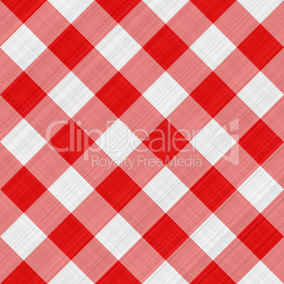 red table cloth