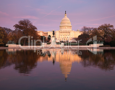 Evening light on the Capital Building