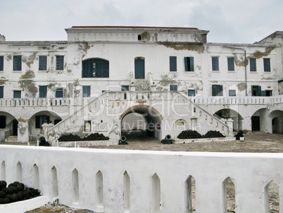 Elmina Castle in Ghana entrance