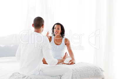 Young couple having an argument