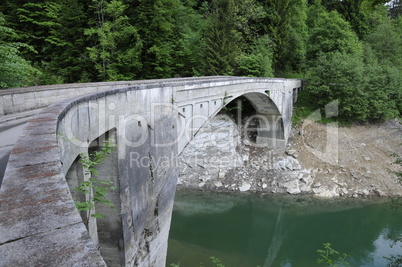 Brücke am Wägitaler See