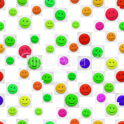 smiley pattern