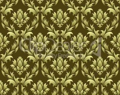 seamless damask pattern