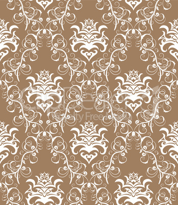 seamless damask pattern