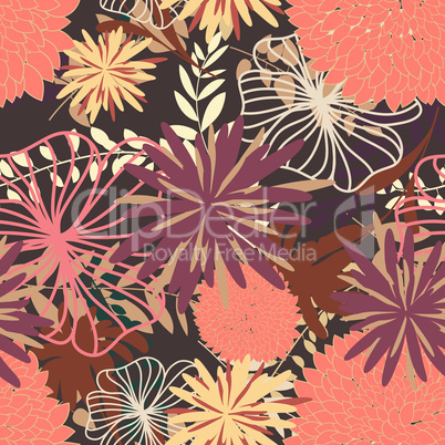 seamless floral background