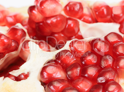 Pomegranate grains