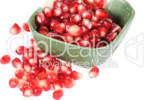 Pomegranate grains