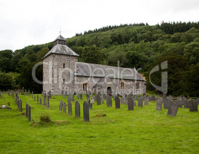 Melangell Church in North Wales