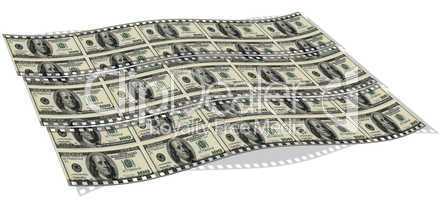 film with us dollar notes
