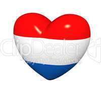 heart with flag