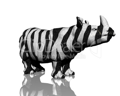 3d rino model