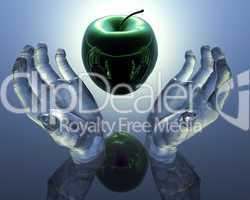 3d apple