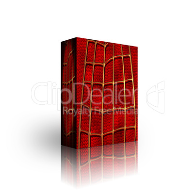 spider golden web box template