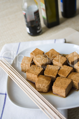 Marinierter Tofu