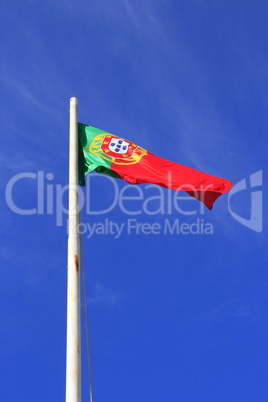 Die Flagge Portugals