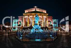 Gendarmenmarkt in Berlin mit Blick auf das Konzerthaus