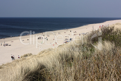 Düne und Strand bei Wenningstedt auf Sylt
