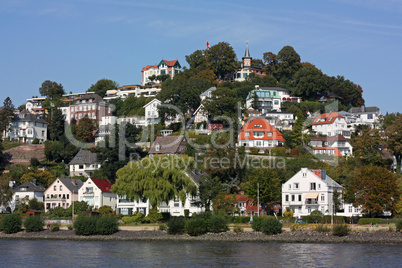 Hamburg-Blankenese mit dem Süllberg