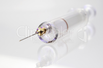 medical glass syringe