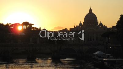 Rome at Sunset