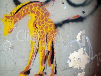 Streetart - Giraffe