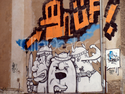 Graffiti - Wikinger Horde