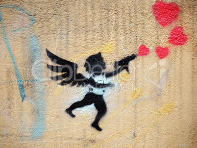 Stencil - MachineGun Angel