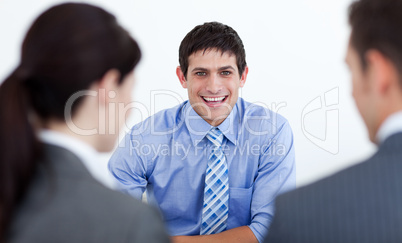 Business people having a job interview