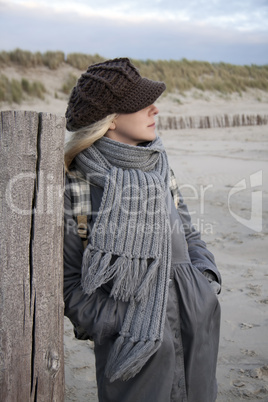 Strandspaziergang im Herbst