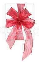 Beautifully Wrapped Red Birthday or Christmas Present