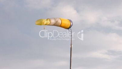 HD windsock moving from wind
