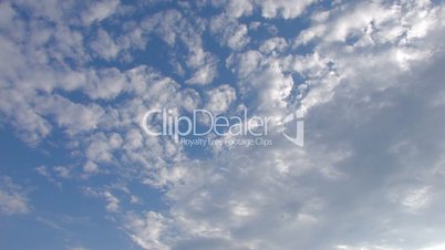 HD blue sky with clouds