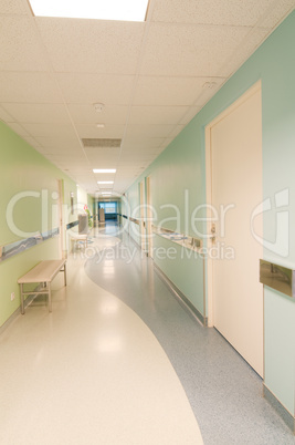 Hall in hospital