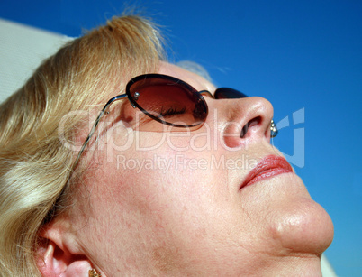 Woman Relaxing