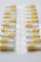 Pack of yellow pills