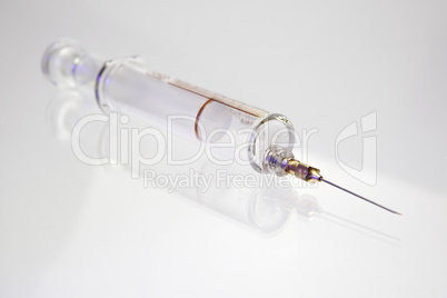 medical glass syringe