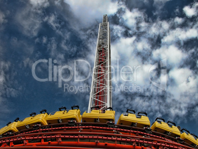 Rollercoaster in Las Vegas