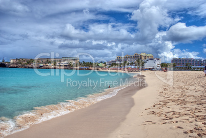 Saint Maarteen Coast, Dutch Antilles