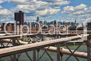 New York City from Brooklyn Bridge