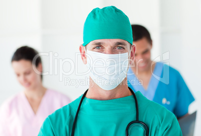 Portrait of a surgeon