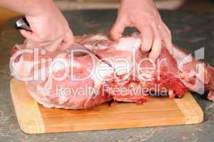 Meat cutting