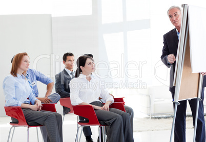 business people at a seminar