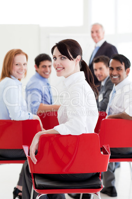 Business people in a conference