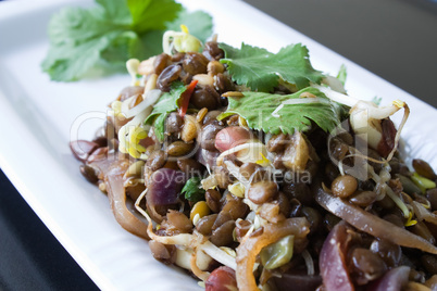 Indian lentil salad