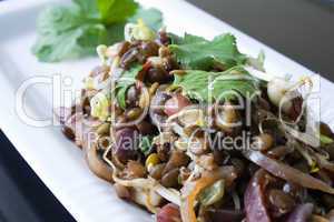 Indian lentil salad