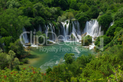 Kravica Wasserfälle - Kravica waterfall 03