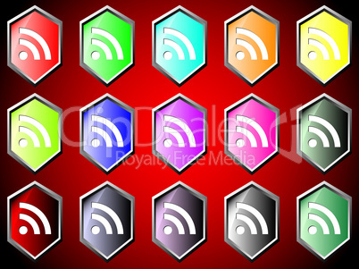 Icon with RSS