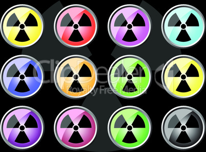 Radiation icon